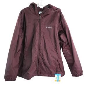 Columbia Women's Switchback Sherpa Lined Jacket Burgandy Size 1X NWT